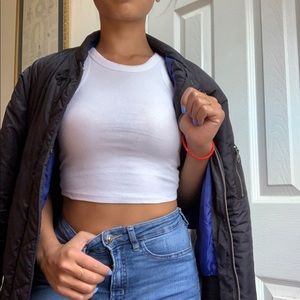 DIESEL Womens Bombers Jacket — Navy Blue xs/s